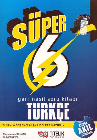 NİTELİK 6.SINIF SÜPER TÜRKÇE SORU BANKASI