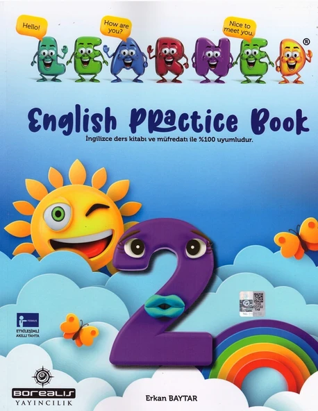 BOREALIS 2.SINIF LEARNED ENGLISH PRACTICE BOOK ürün görseli