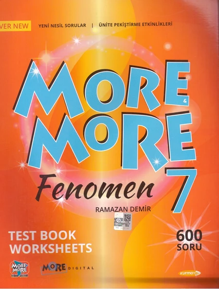 MORE MORE 7.SINIF FENOMEN TEST BOOK - Resim 2