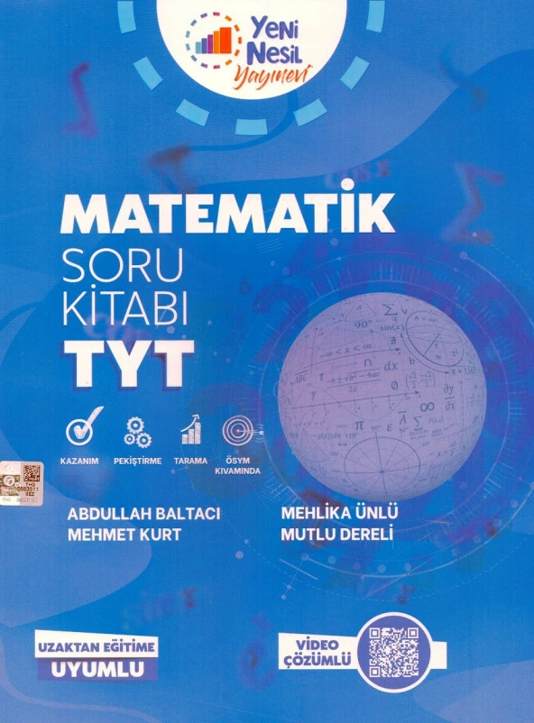 YENİ NESİL TYT MATEMATİK SORU KİTABI