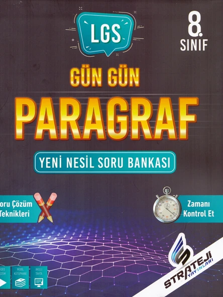 STRATEJİ 8.SINIF GÜN GÜN PARAGRAF SORU BANKASI