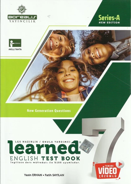 BOREALIS 7.SINIF LEARNED ENGLISH TEST BOOK - Resim 2