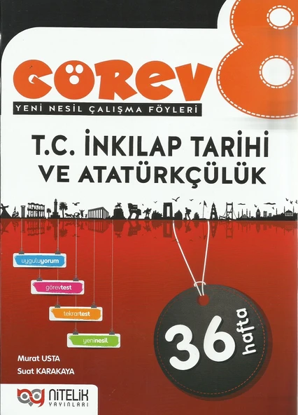 NİTELİK 8.SINIF GÖREV İNKILAP TARİHİ ürün görseli
