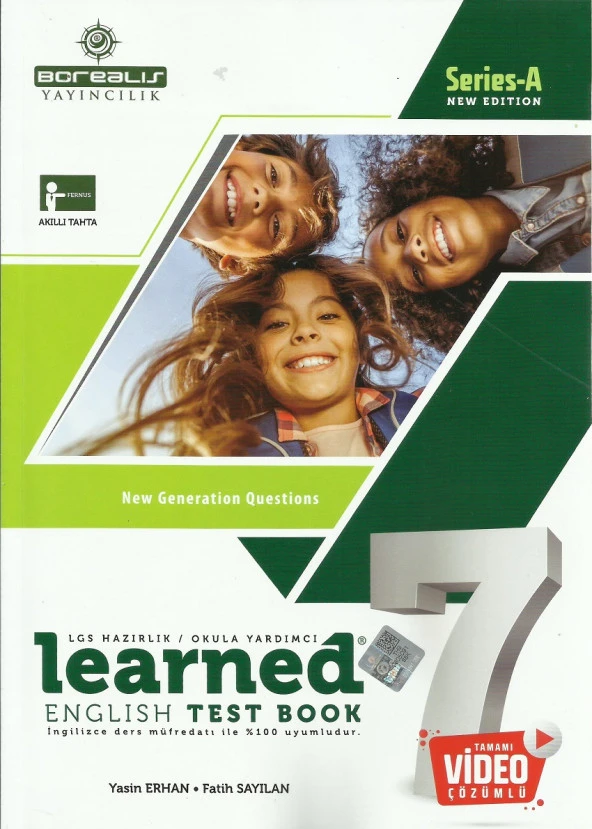 BOREALIS 7.SINIF LEARNED ENGLISH TEST BOOK