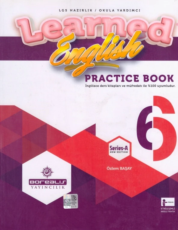 BOREALIS 6.SINIF LEARNED ENGLISH PRACTICE BOOK