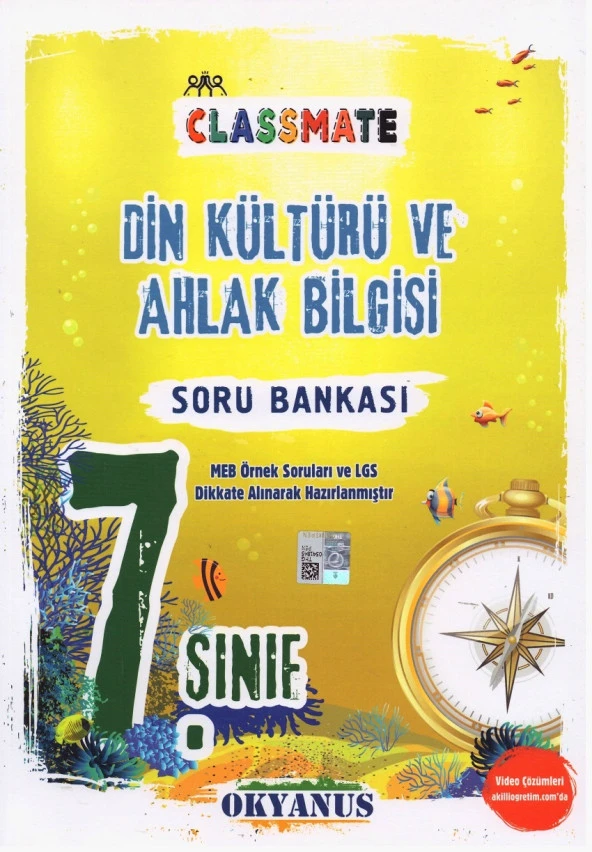 OKYANUS 7.SINIF CLASSMATE DİN KÜLTÜRÜ SORU