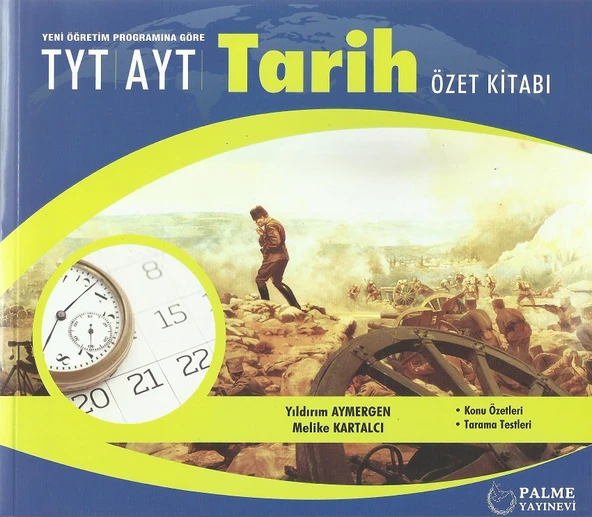 PALME TYT&AYT TARİH ÖZET KİTABI