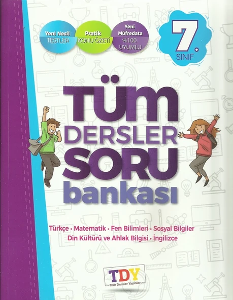 TDY 7.SINIF TÜM DERSLER SORU BANKASI
