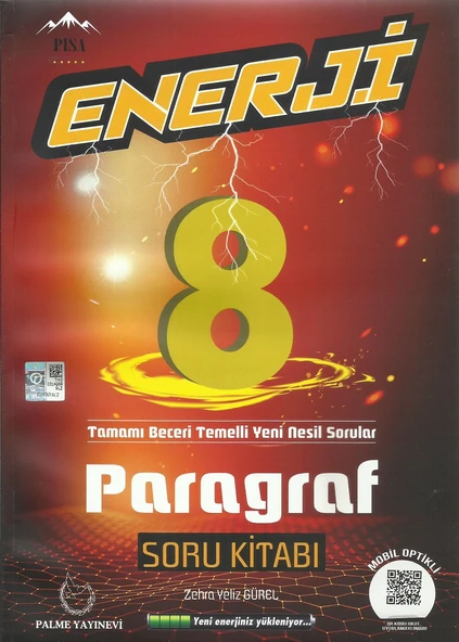 PALME 8.SINIF ENERJİ PARAGRAF SORU KİTABI