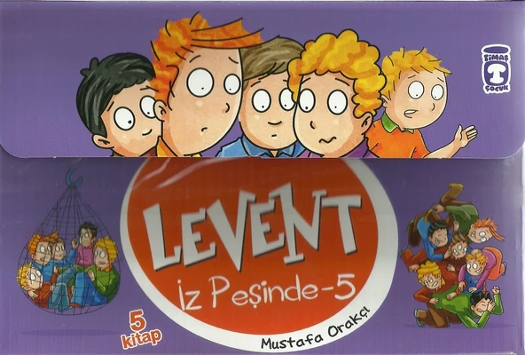 TİMAŞ LEVENT İZ PEŞİNDE-5 ( 5 KİTAP ) ürün görseli 1