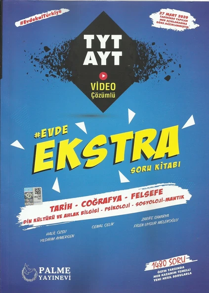 PALME TYT&AYT EKSTRA TARİH-COĞRAFYA-FELSEFE