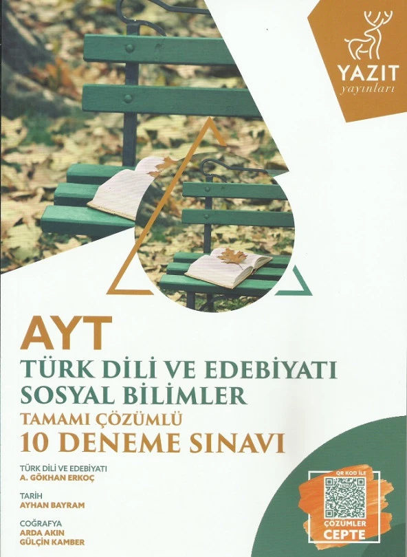 YAZIT AYT TÜRK DİLİ VE EDEB.-SOS. BİL. 10 DENEME SINAVI