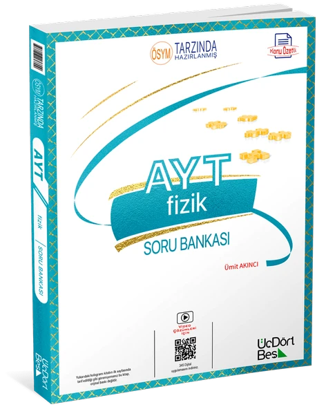 ÜÇDÖRTBEŞ AYT FİZİK SORU BANKASI - 2