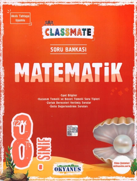 OKYANUS 8.SINIF CLASSMATE MATEMATİK SORU