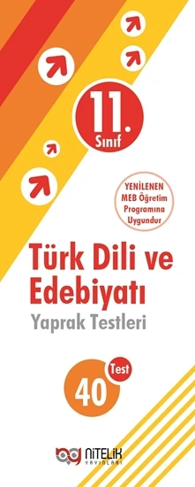 NİTELİK 11.SINIF TÜRK DİLİ VE EDEBİYATI YAPRAK TEST ürün görseli 1
