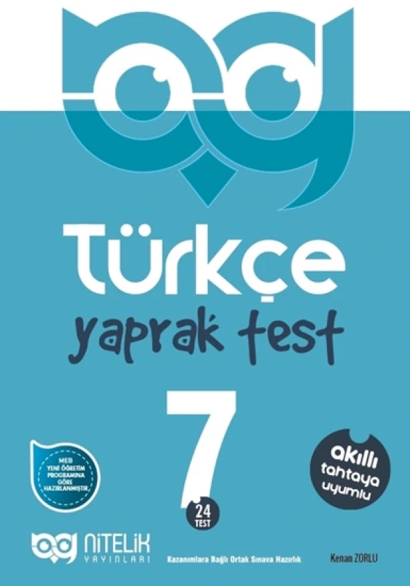 NİTELİK 7.SINIF TÜRKÇE YAPRAK TEST