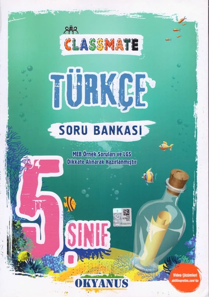 OKYANUS 5.SINIF TÜRKÇE CLASSMATE SORU BANKASI