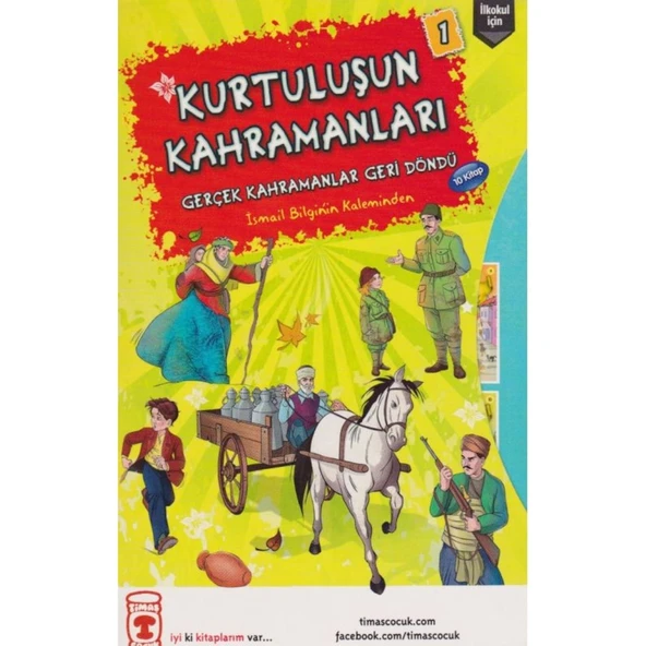 TİMAŞ KURTULUŞUN KAHRAMANLARI-1 ( 10 KİTAP )