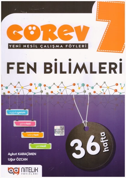 NİTELİK 7.SINIF GÖREV FEN BİLİMLERİ ürün görseli