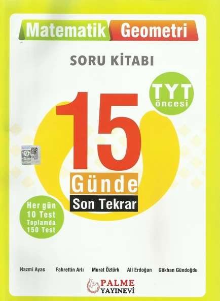 PALME TYT 15 GÜNDE SON TEKRAR MAT.-GEO.