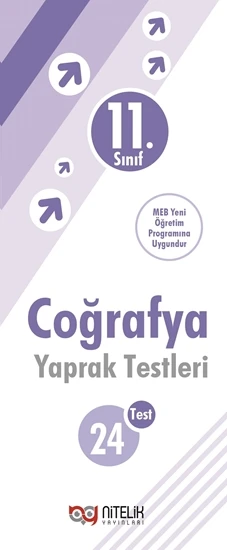 NİTELİK 11.SINIF COĞRAFYA YAPRAK TEST ürün görseli 1