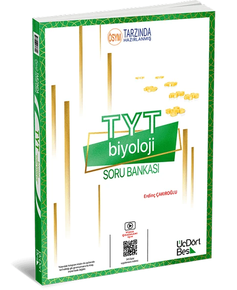 ÜÇDÖRTBEŞ TYT BİYOLOJİ SORU BANKASI