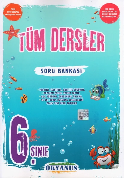 OKYANUS 6.SINIF TÜM DERSLER SORU BANKASI