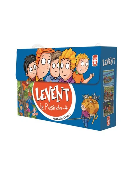 TİMAŞ LEVENT İZ PEŞİNDE-4 ( 5 KİTAP ) ürün görseli