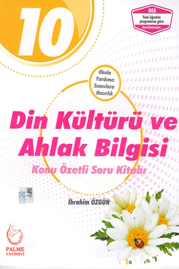 PALME 10.SINIF DİN KÜLTÜRÜ KONU ÖZETLİ SORU BANKASI
