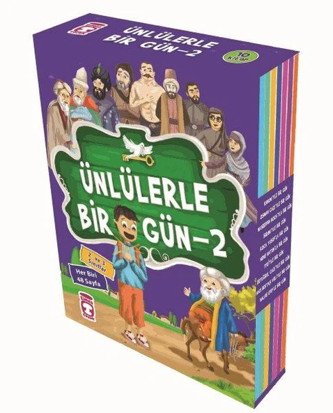 TİMAŞ ÜNLÜLERLE BİR GÜN-2 ( 10 Kitap ) ürün görseli
