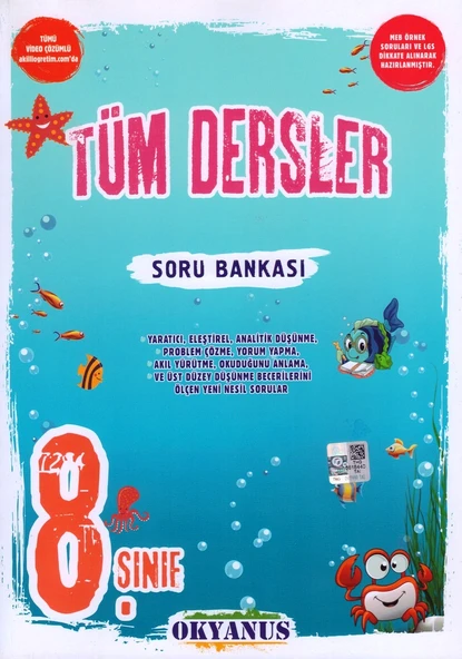 OKYANUS 8.SINIF TÜM DERSLER SORU BANKASI