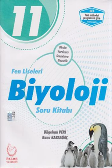 PALME 11.SINIF FEN LİSESİ BİYOLOJİ SORU BANKASI
