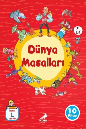 ERDEM DÜNYA MASALLARI-1.SINIF ( 10 KİTAP ) ürün görseli