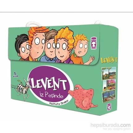 TİMAŞ LEVENT İZ PEŞİNDE-1 ( 5 KİTAP ) ürün görseli