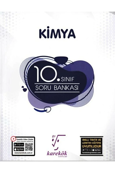 KAREKÖK 10.SINIF KİMYA SORU BANKASI