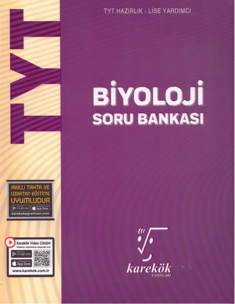 KAREKÖK TYT BİYOLOJİ SORU BANKASI ürün görseli