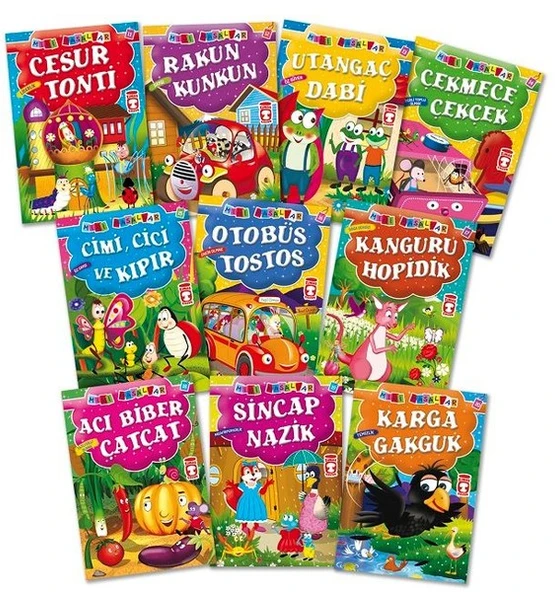 TİMAŞ MİNİ MASALLAR-2 ( 10 KİTAP ) ürün görseli