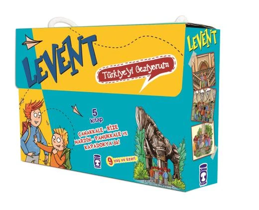 TİMAŞ LEVENT TÜRKİYEYİ GEZİYORUM-1 ( 5 KİTAP )