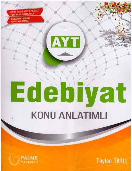 PALME AYT EDEBİYAT KONU ANLATIM