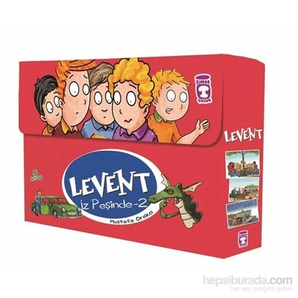 TİMAŞ LEVENT İZ PEŞİNDE-2 ( 5 KİTAP ) ürün görseli 1