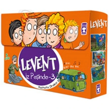 TİMAŞ LEVENT İZ PEŞİNDE-3 ( 5 KİTAP )
