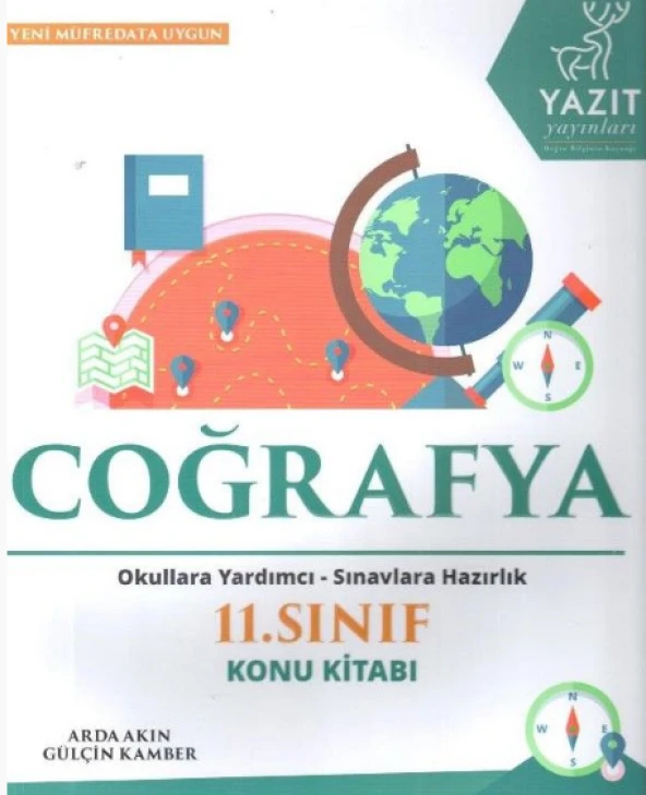 YAZIT 11.SINIF COĞRAFYA KONU ANLATIM