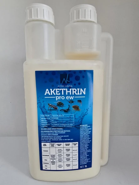 Akethrin PRO EW Kokulu Haşere Öldürücü  | 1 Litre