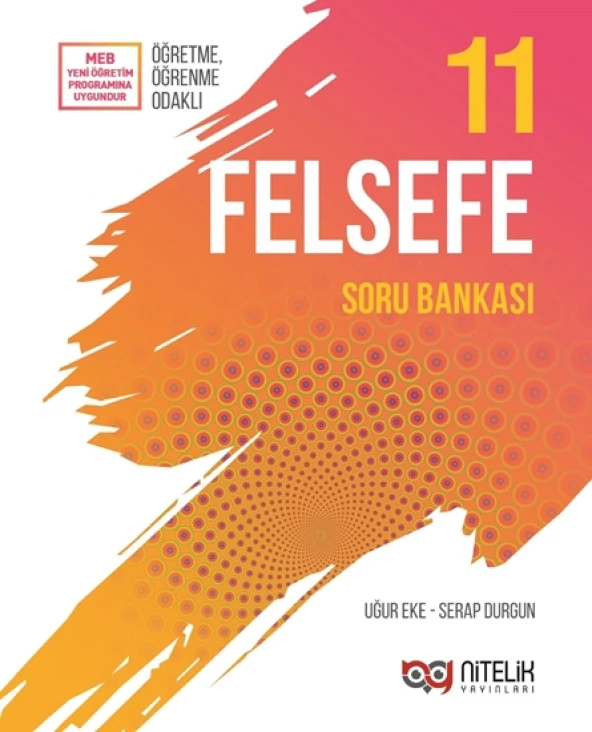 NİTELİK 11.SINIF FELSEFE SORU BANKASI ürün görseli 1