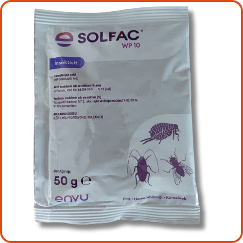 Bayer Solfac WP 10 Toz Haşere Öldürücü | 50 Gram - 3
