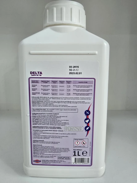 Delta Safa SC 50 Kokusuz Haşere Öldürücü | 1 Litre - Resim 2