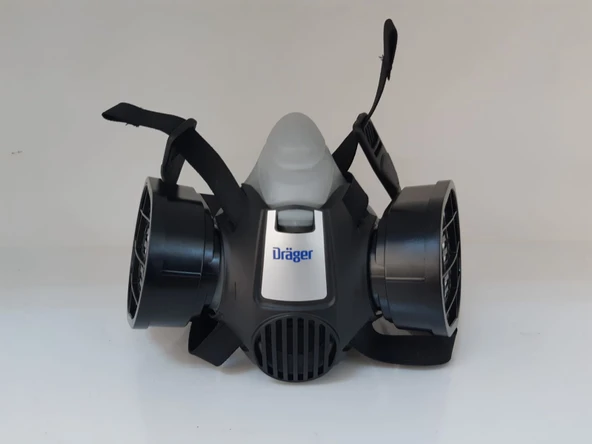 Drager X-PLORE 3300 Yarım Yüz Gaz Maske | Filtre ve Maske Takım - 2