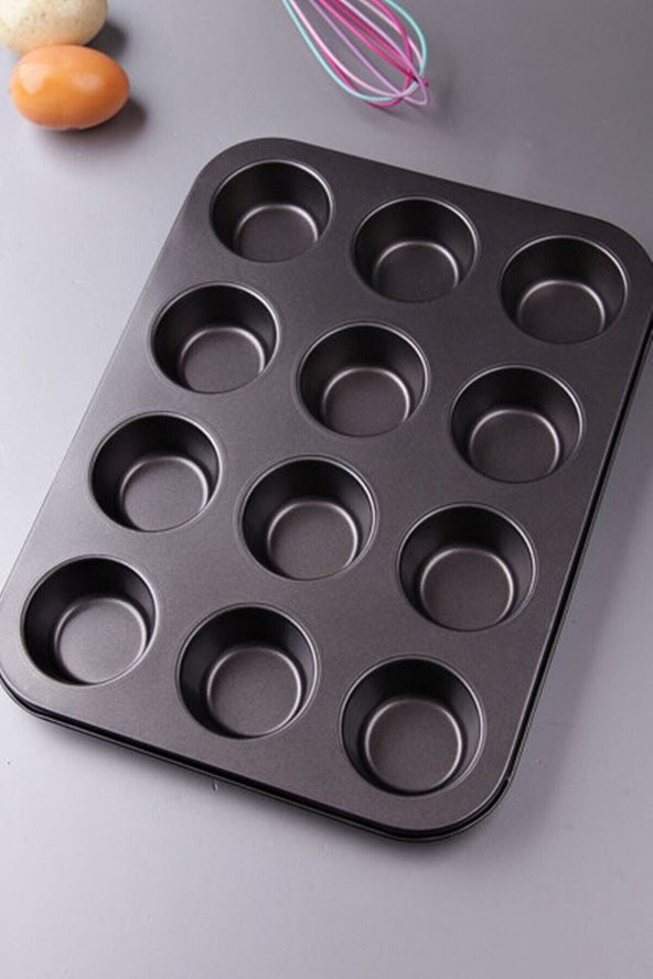 12 Li Muffin Kek Kalıbı - 2