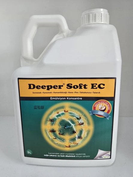 Deeper Soft EC Kokulu Haşere Öldürücü | 5 Litre