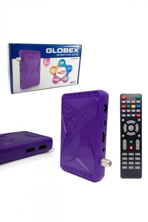 Globex GLB-9500 Hd Mini Uydu Alıcısı Tkgs - 1